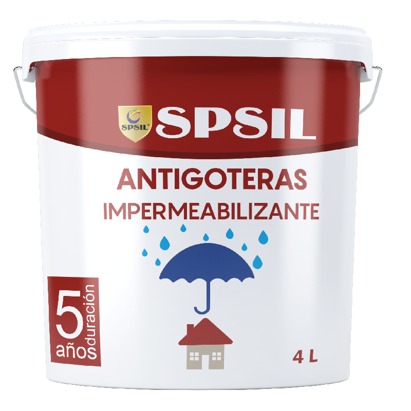 Pintura Impermeabilizante Antigoteras Spsil - Máxima Protección