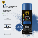 Spray fluor usos y colores