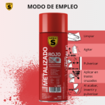 spray metalizado usos y colores