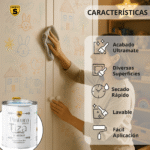 Pintura Efecto Tiza Spsil - Imagen 4