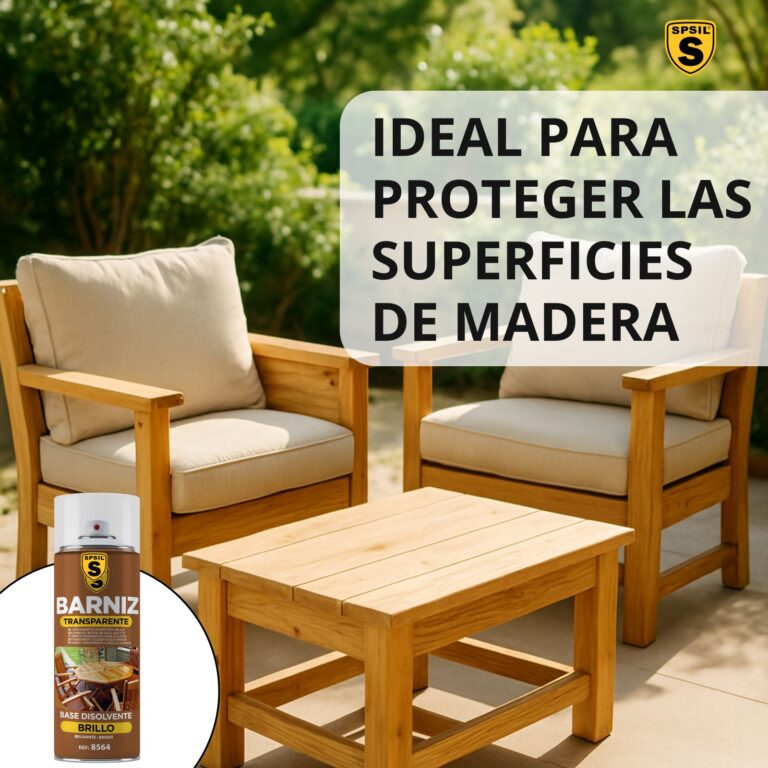Spray Barniz para madera 6
