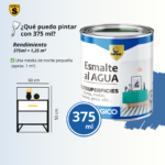 Pintura esmalte al agua