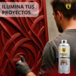 Pintura Spray Base Agua Metalizado SPSIL - Imagen 2