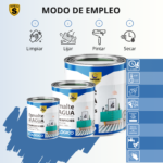 Pintura esmalte al agua