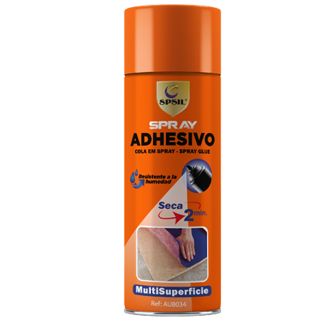 AU8034 adhesivo spray 400 ml