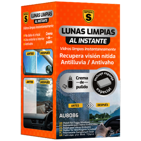 AU8086 limpiador de lunas al instante