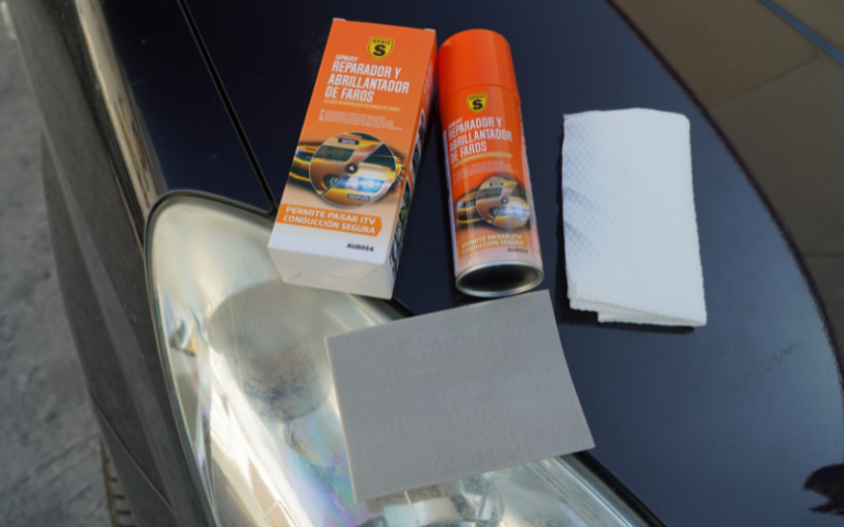 reparador faros opacos y abrillantador de faros SPSIL