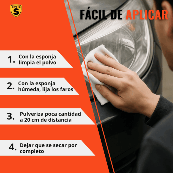 Reparador y Abrillantador de Faros SPSIL - Imagen 5