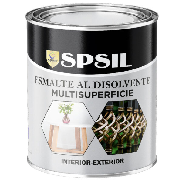 87xx-88xx Pintura esmalte al disolvente SPSIL en varios colores, ideal para metal y madera, proporcionando un acabado resistente, duradero y de alta calidad.