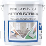 8818-8826-8819-8871 Pintura plástica interior y exterior SPSIL en diferentes tamaños, ideal para fachadas, techos y paredes. Protección y durabilidad para tus superficies exteriores.