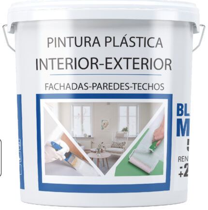 8818-8826-8819-8871 Pintura plástica interior y exterior SPSIL en diferentes tamaños, ideal para fachadas, techos y paredes. Protección y durabilidad para tus superficies exteriores.