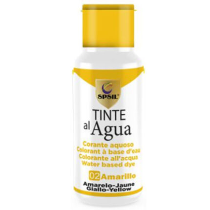 8845 Tinte amarillo al agua de 40 ml, ideal para personalizar colores de pinturas