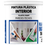 8871-2 Pintura plástica para interior SPSIL en 750 ml, ideal para embellecer fachadas, techos y paredes con acabado duradero y resistente.
