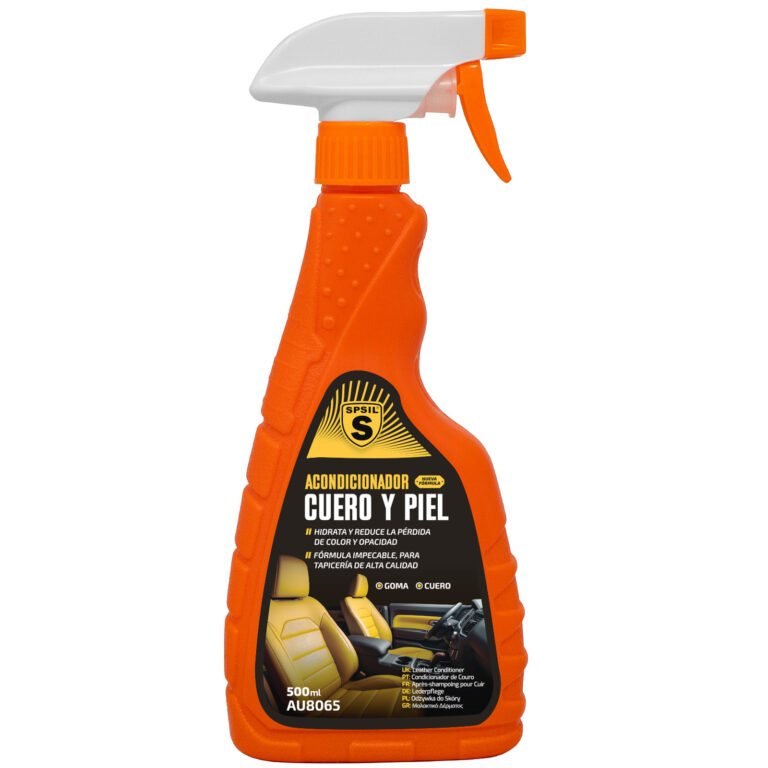 AU8065 Acondicionador para cuero y piel de vehículos | Protege y nutre asientos y acabados