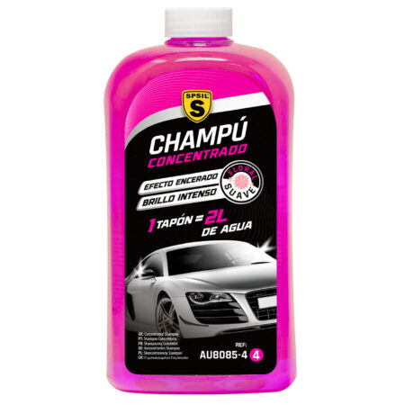 AU8085-4 Champú Fucsia Efecto Encerado para Carrocería de Vehículo