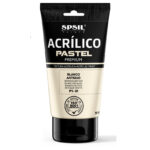 P1-31_Tubo 75 ml Pintura Acrílica Pastel Blanco Antiguo – Acabado Suave y Duradero para Creativos