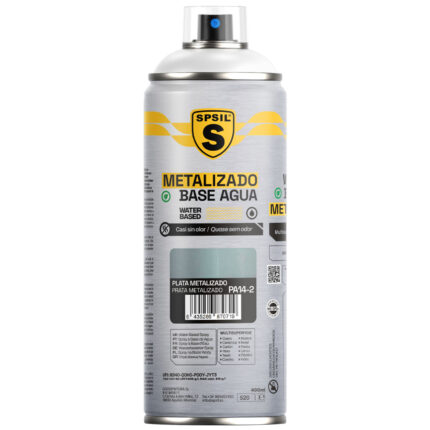 PA14-2 spray base agua plata metalizado
