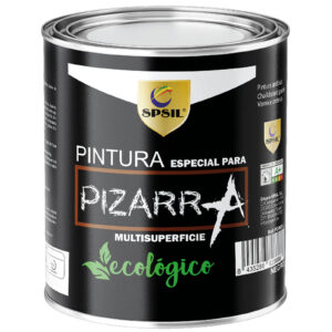 PZ002 Pintura SPSIL efecto pizarra 7850 ml para crear superficies donde escribir y borrar fácilmente. Ideal para proyectos en oficinas, hogares y espacios educativos.