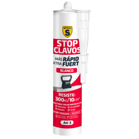 A4-3 Silicona Adhesiva “Stop Clavos” 280 ml