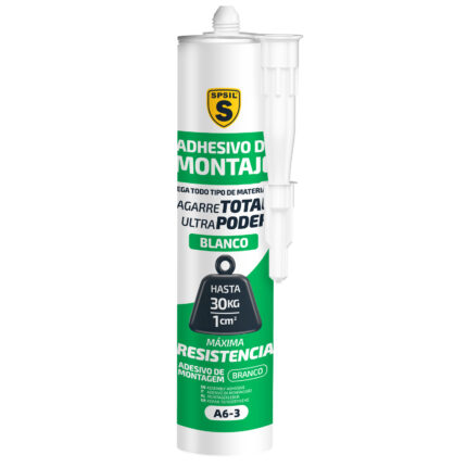 A6-3 silicona adhesivo de montaje 250 ml