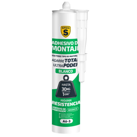 A6-3 silicona adhesivo de montaje 250 ml