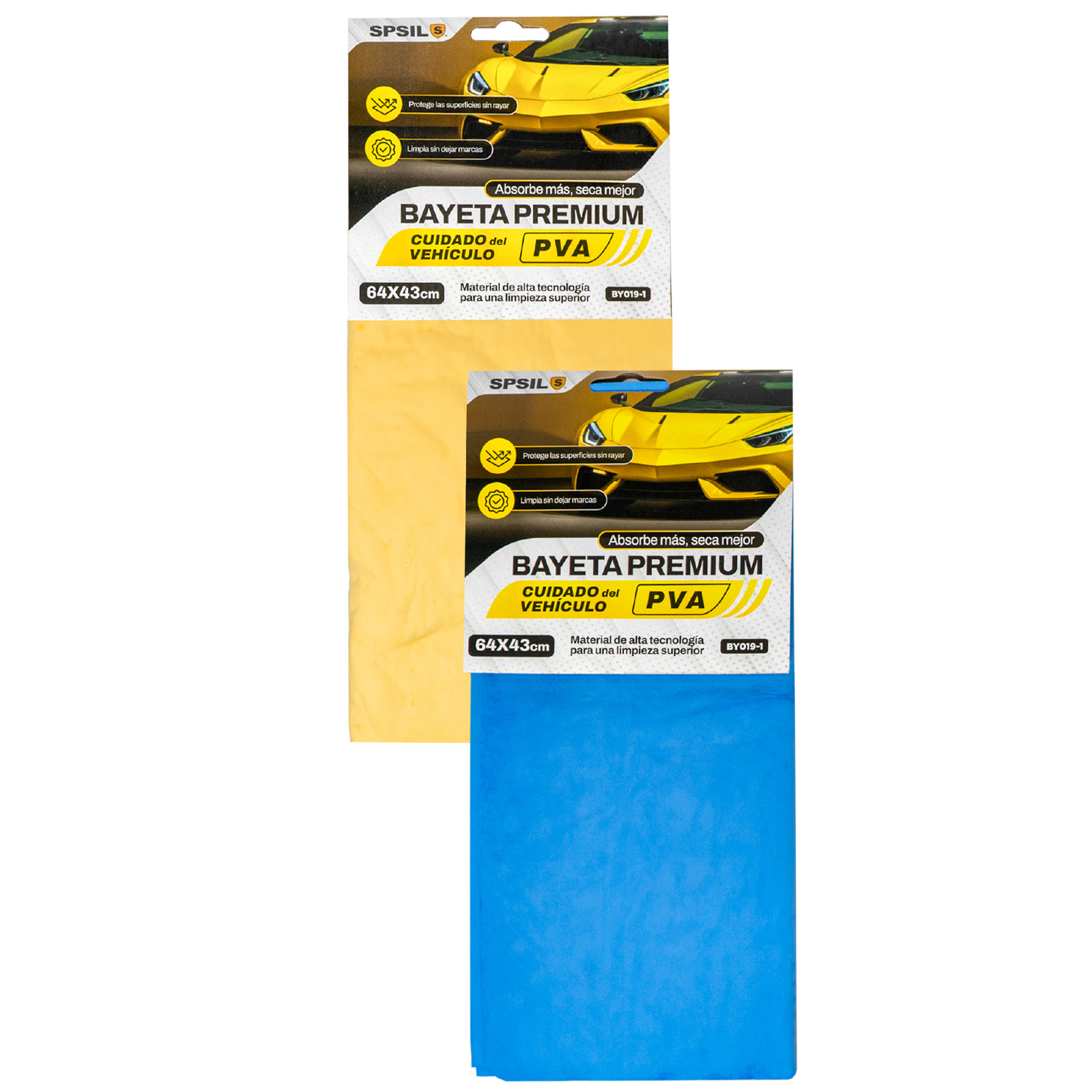 BY019-1 bayetas PVA premium 64 x 43 cm BY019-1 bayetas PVA premium 64 x 43 cm